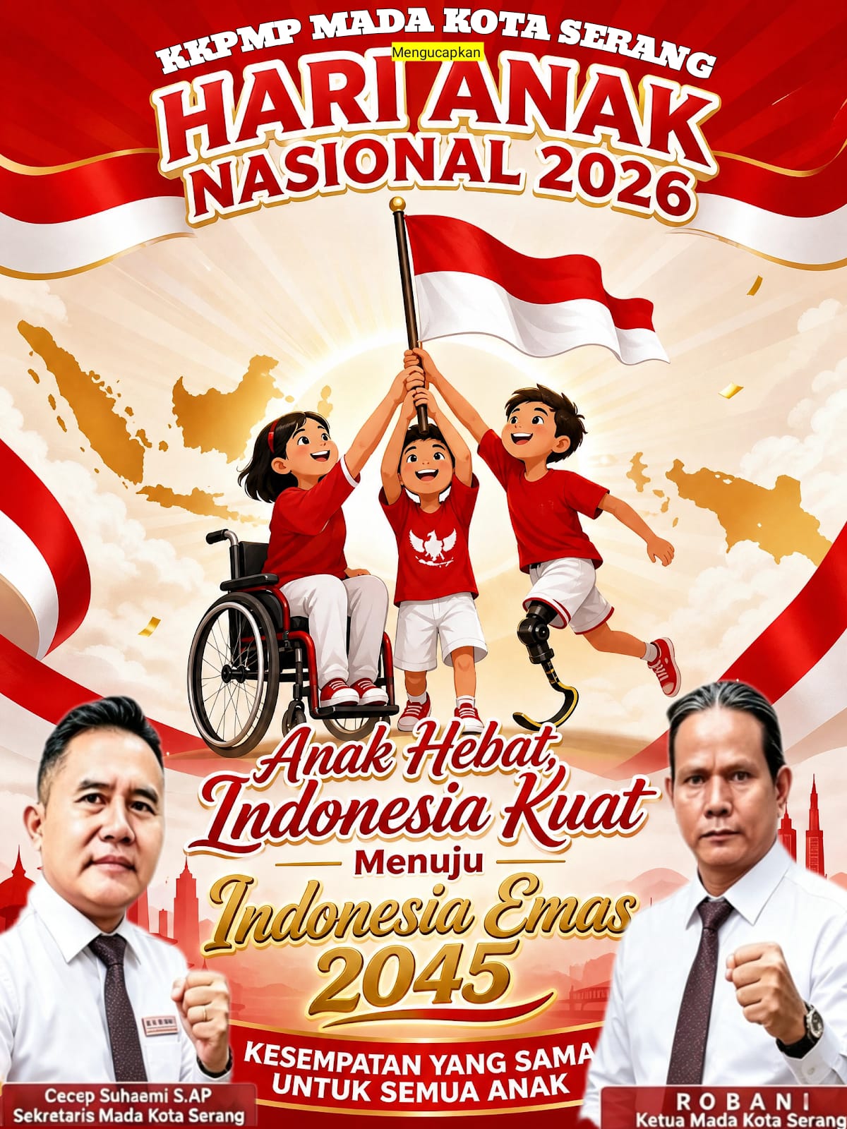 KKPMP Mada Kota Serang: Hari Anak Nasional Momen Tegaskan Komitmen Jaga Masa Depan Generasi Penerus Bangsa